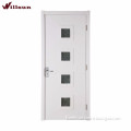 Reasonable Prices House Glass Designs Door With White Paint